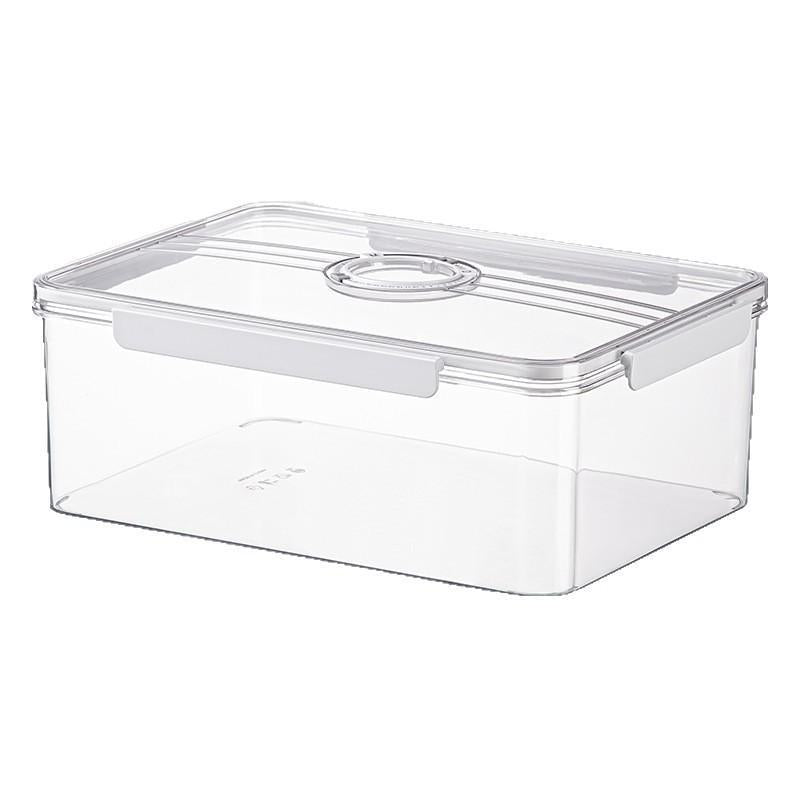 1pc Bpa-Free Glass Sealed Storage Box with Secure Closure | Round Shape | Microwave Safe | Dry Battery Power for Kitchen Use | Freshness Keeper