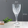 Modern Minimalist Glass Decanter Whiskey Liquor Bottle Creative Ornament Stem Glass, Whiskey