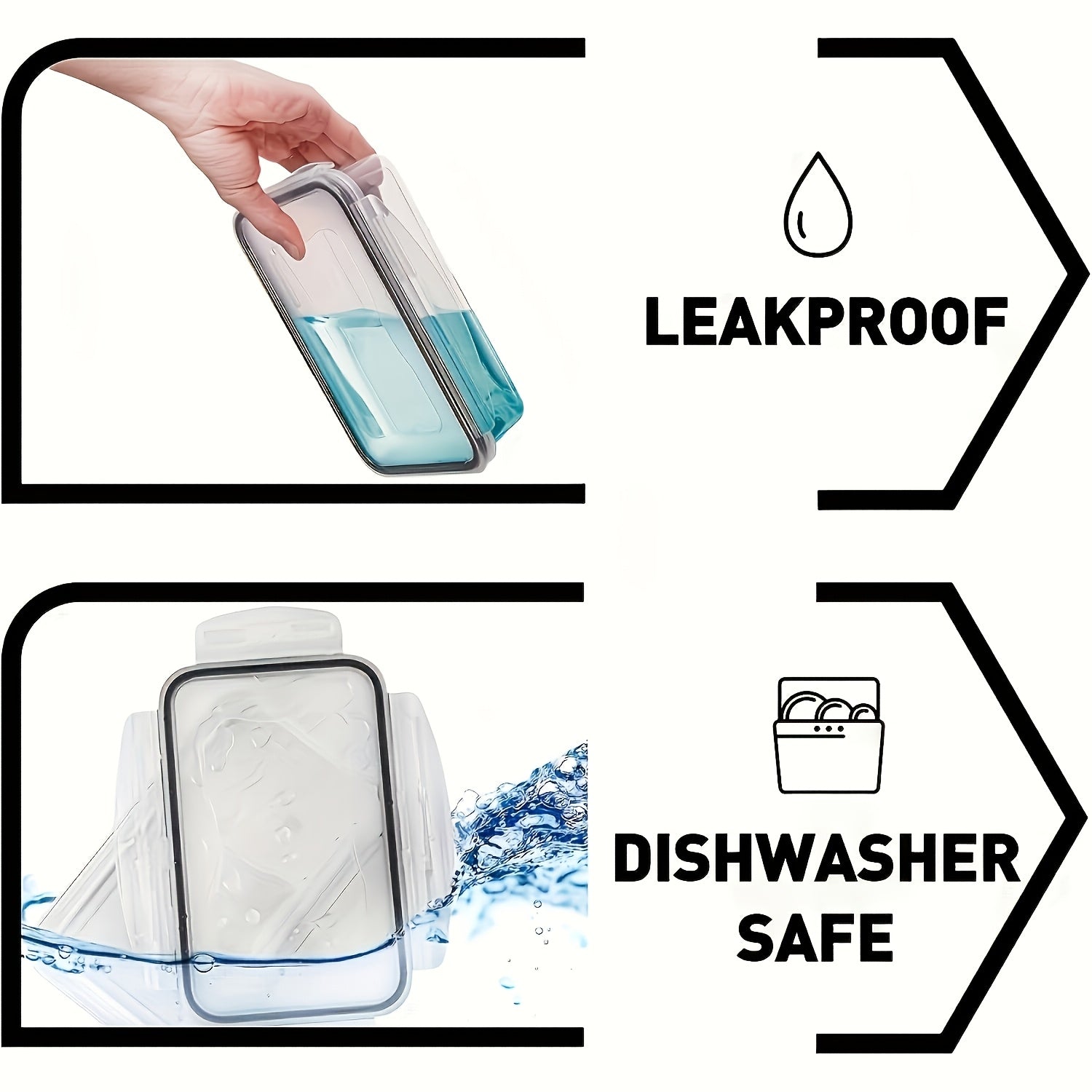 51pcs Set - Suitable for Storing Fruits, Vegetables, Pasta and Other Ingredients. Microwave-heated and Reusable to Help You Store Easily and Keep Your Kitchen Clean and Orderly